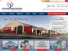 Tablet Screenshot of preschool.goodshepherd-elgin.org